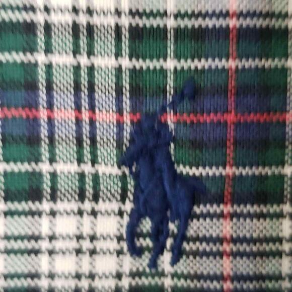 Polo Ralph Lauren Oxford Shirt Men’s Size XL Green Plaid LS Button Down - Picture 6 of 11